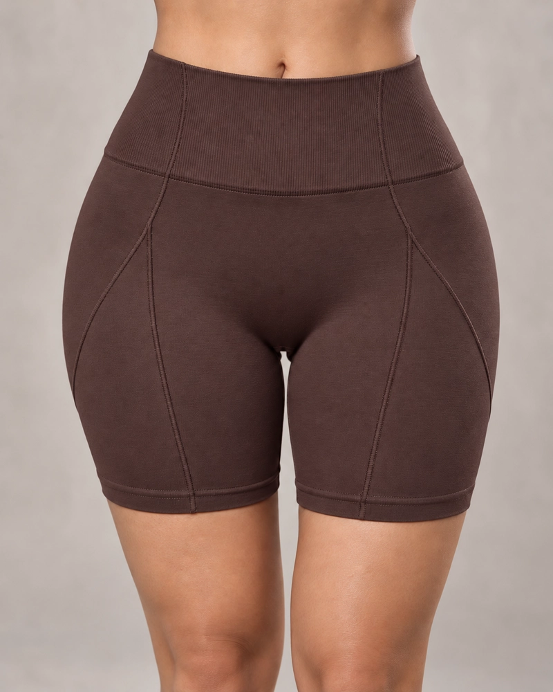 SHORT DEPORTIVO TIRO ALTO AJUSTADO MOLDEADOR FITNESS - 1