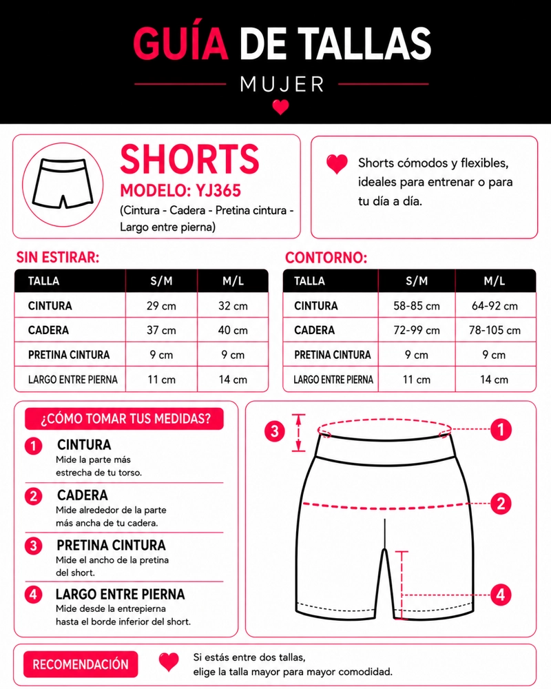 SHORT DEPORTIVO TIRO ALTO AJUSTADO MOLDEADOR FITNESS - 4