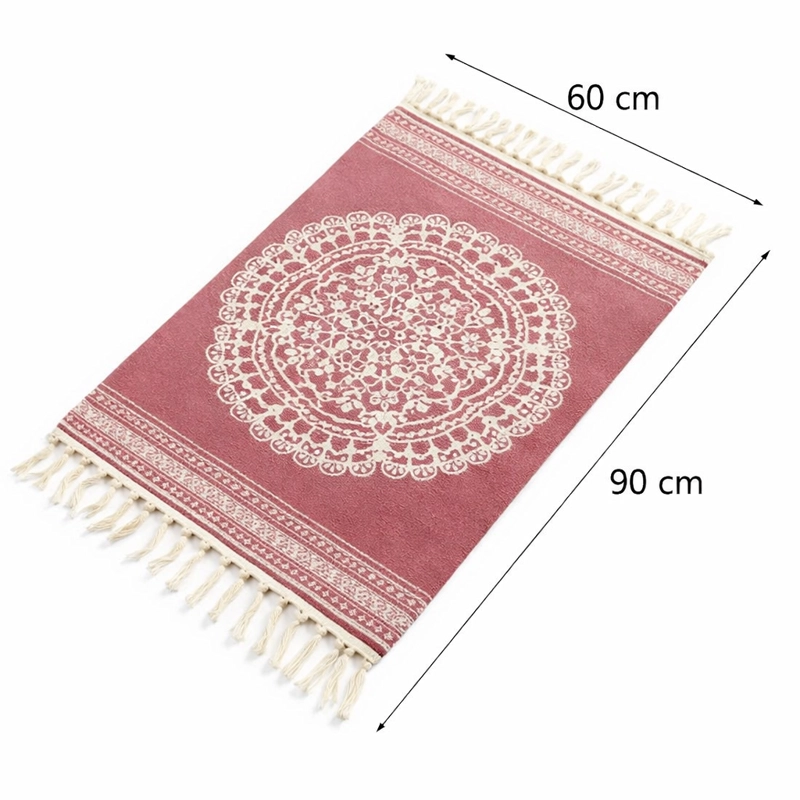 BAJADA DE CAMA ELEGANTE LINO 60X90CM MODELO 740 - 3