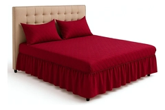 FALDON BURDEO 2.0 PLAZAS DOBLE ACOLCHADO CON FUNDAS - 2
