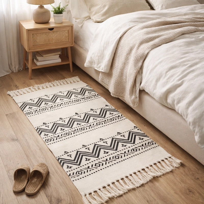 TAPETE DECORATIVO E TNICO LINO GRUESO 60X130CM 744 - 1