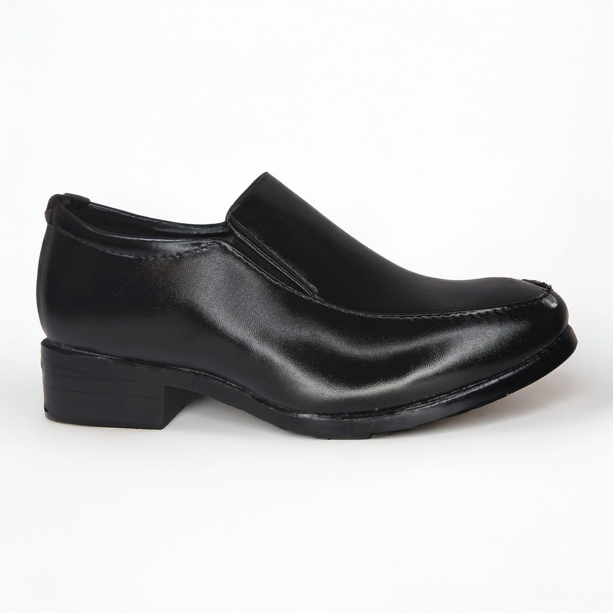 ZAPATO ESCOLAR NEGRO NIÑO SIN CORDON 3214 TALLAS 26 A 38 - 5