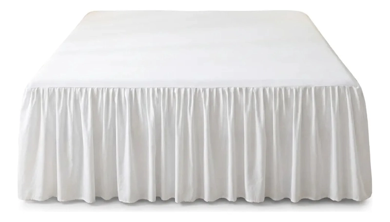 FALDON DE CAMA PREMIUM 2,5 PLAZAS (KING) BLANCO - 1