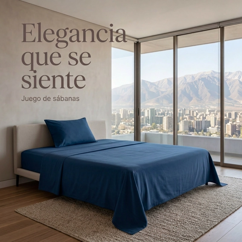 SET DE SABANAS ALGODON 1 PLAZA + 3 PIESAS TWIN 669 V1 - 3