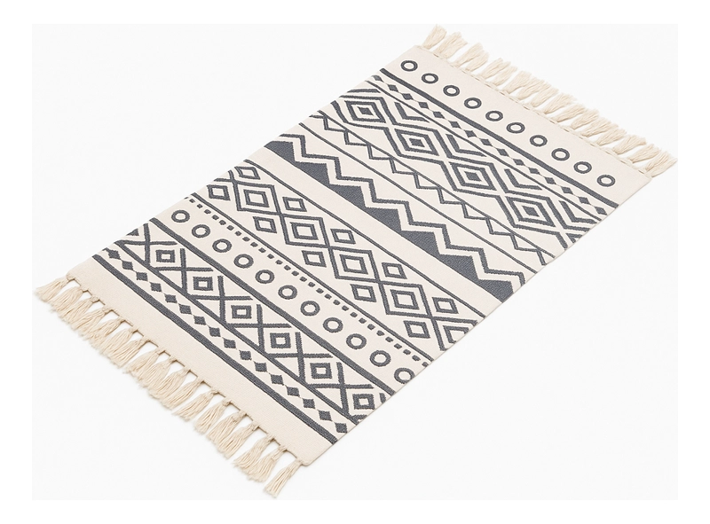 BAJADA DE CAMA LINO RESISTENTE 60X90CM DISEÑO E TNICO 735 - 1