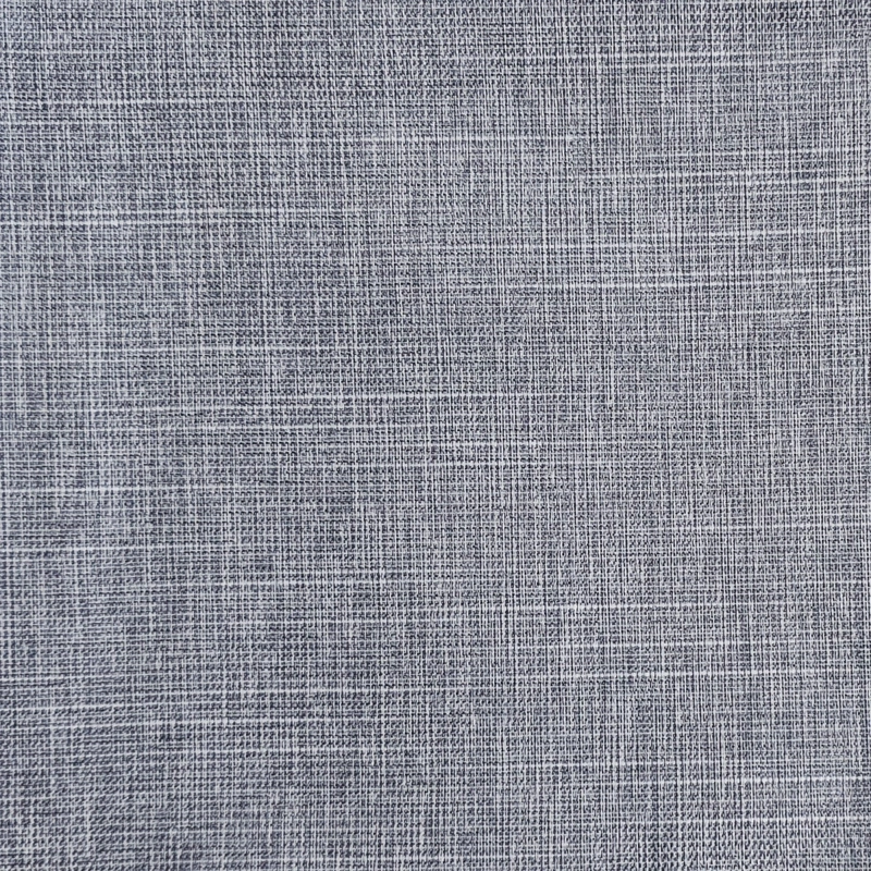 CORTINA OPACA GRIS 2 PAÑOS FORRO BLANCO DECORATIVA N°103 - 3