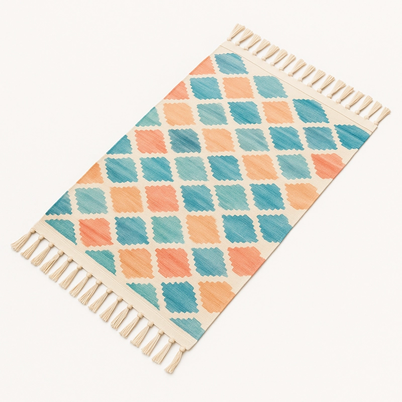ALFOMBRA PIE DE CAMA LINO GRUESO ELEGANTE 731 - 1