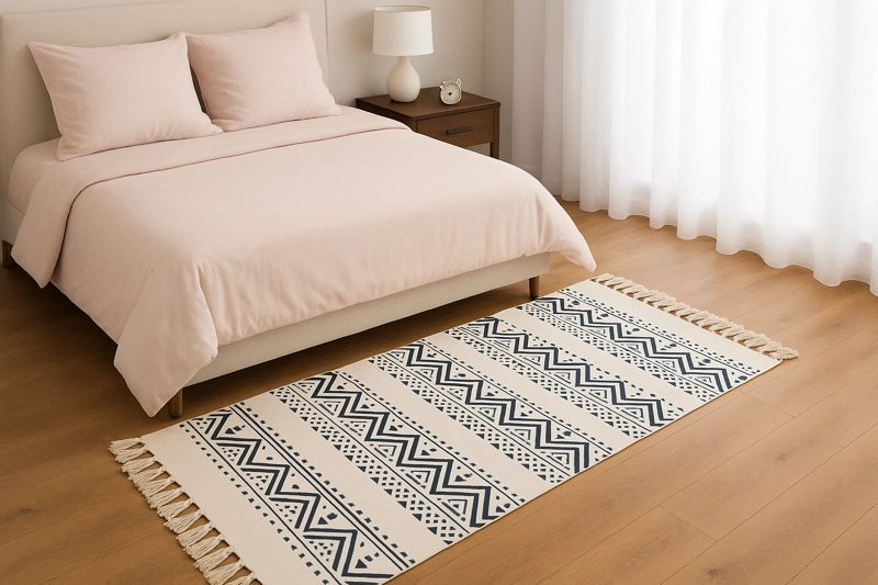 BAJADA DE CAMA E TNICA LINO GRUESO 60X130CM 744 - 1