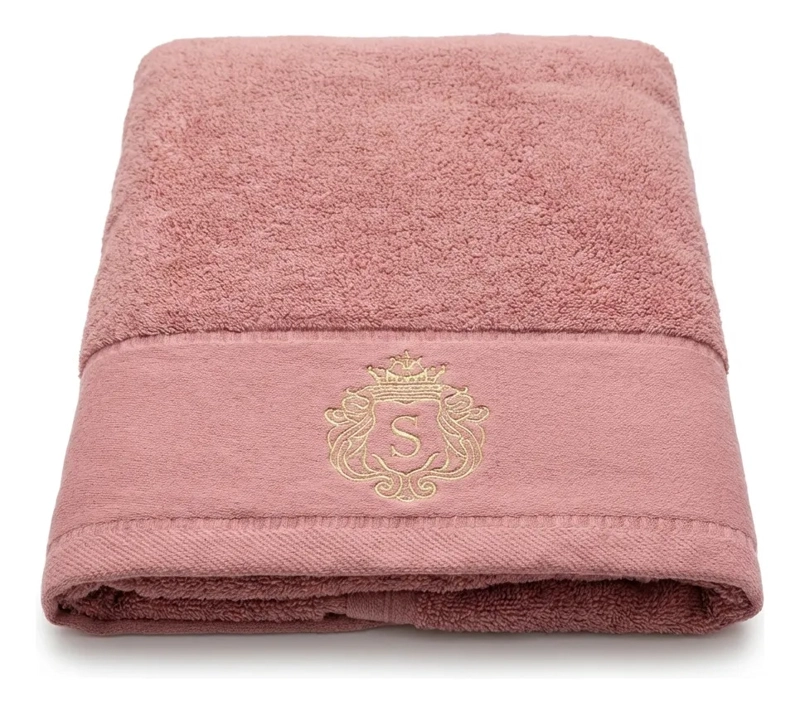 TOALLA DE BAÑO SIGNATURE ROSA VIEJO | ALGODON PREMIUM HOTEL - 1