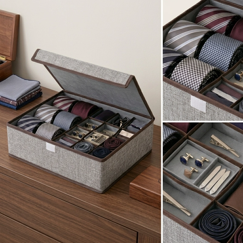 ORGANIZADOR DE BEBE : ROPA, CALCETINES Y ACCESORIOS GRIS 607 - 6