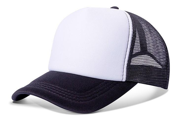 JOCKEY NEGRO GORRA NEGRAS SUBLIMABLES PACK X10 UNIDADES - 1