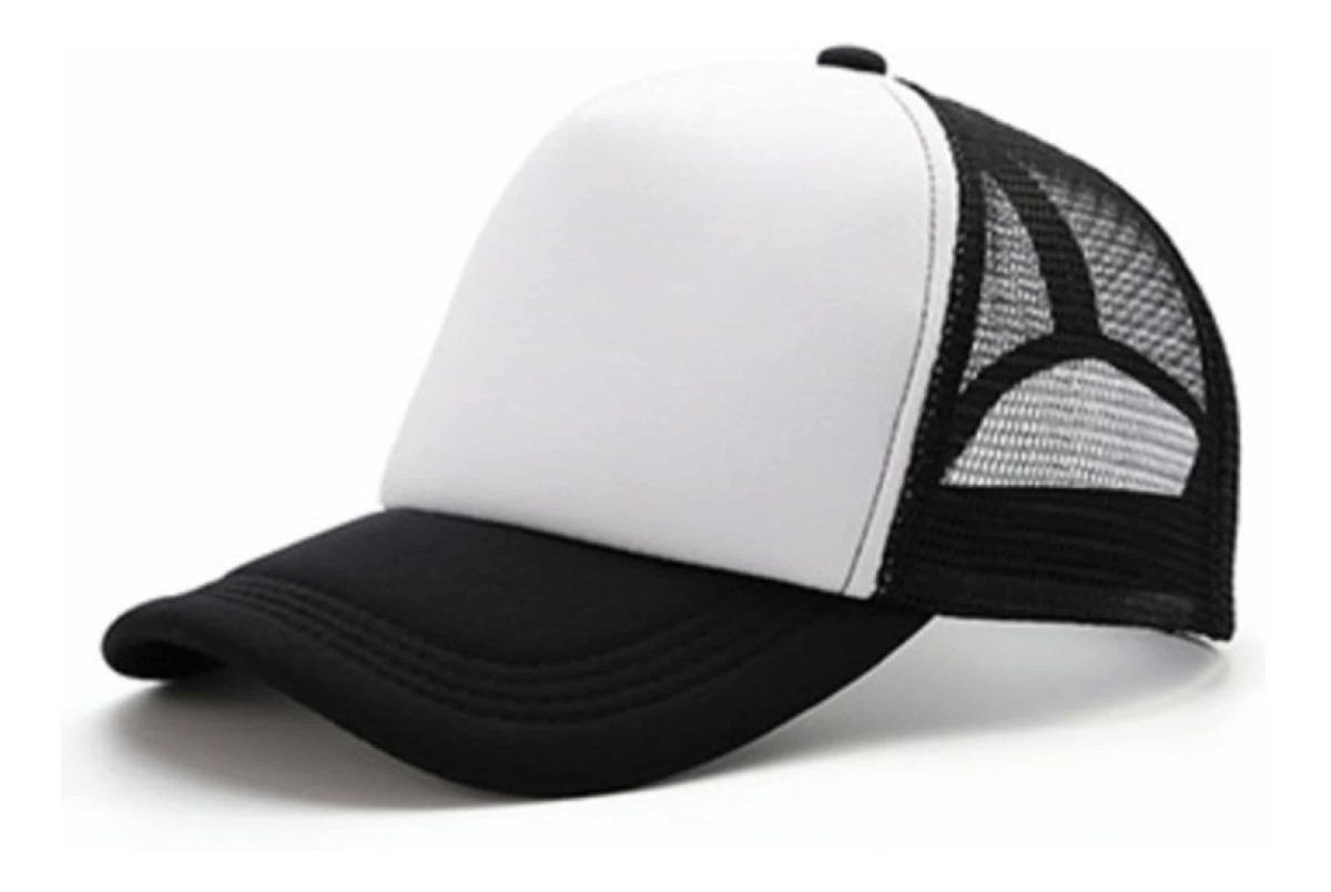JOCKEY NEGRO GORRA NEGRAS SUBLIMABLES PACK X10 UNIDADES - 2