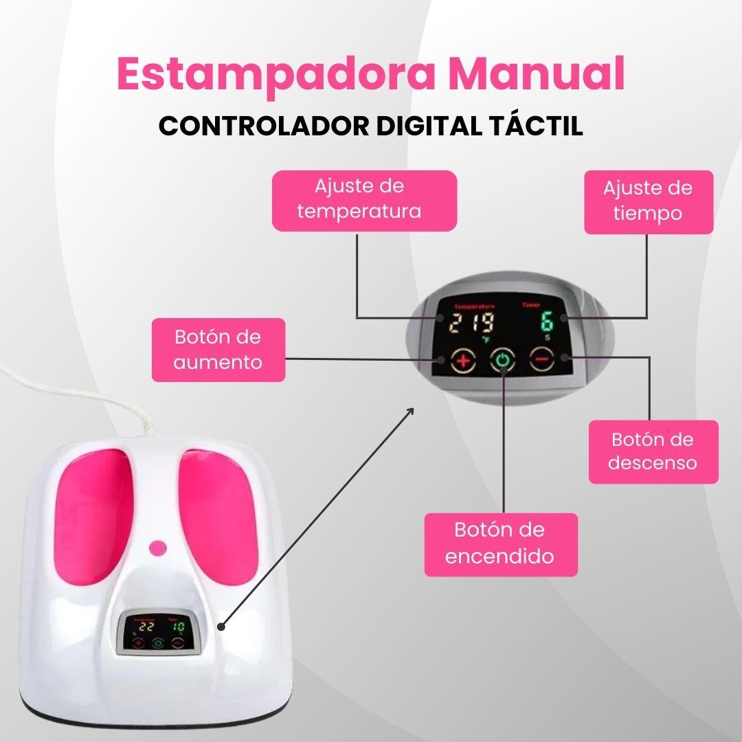 PLANCHA PORTATIL ESTAMPADORA SUBLIMA HOBY EASYPRESS 25X30 - 3