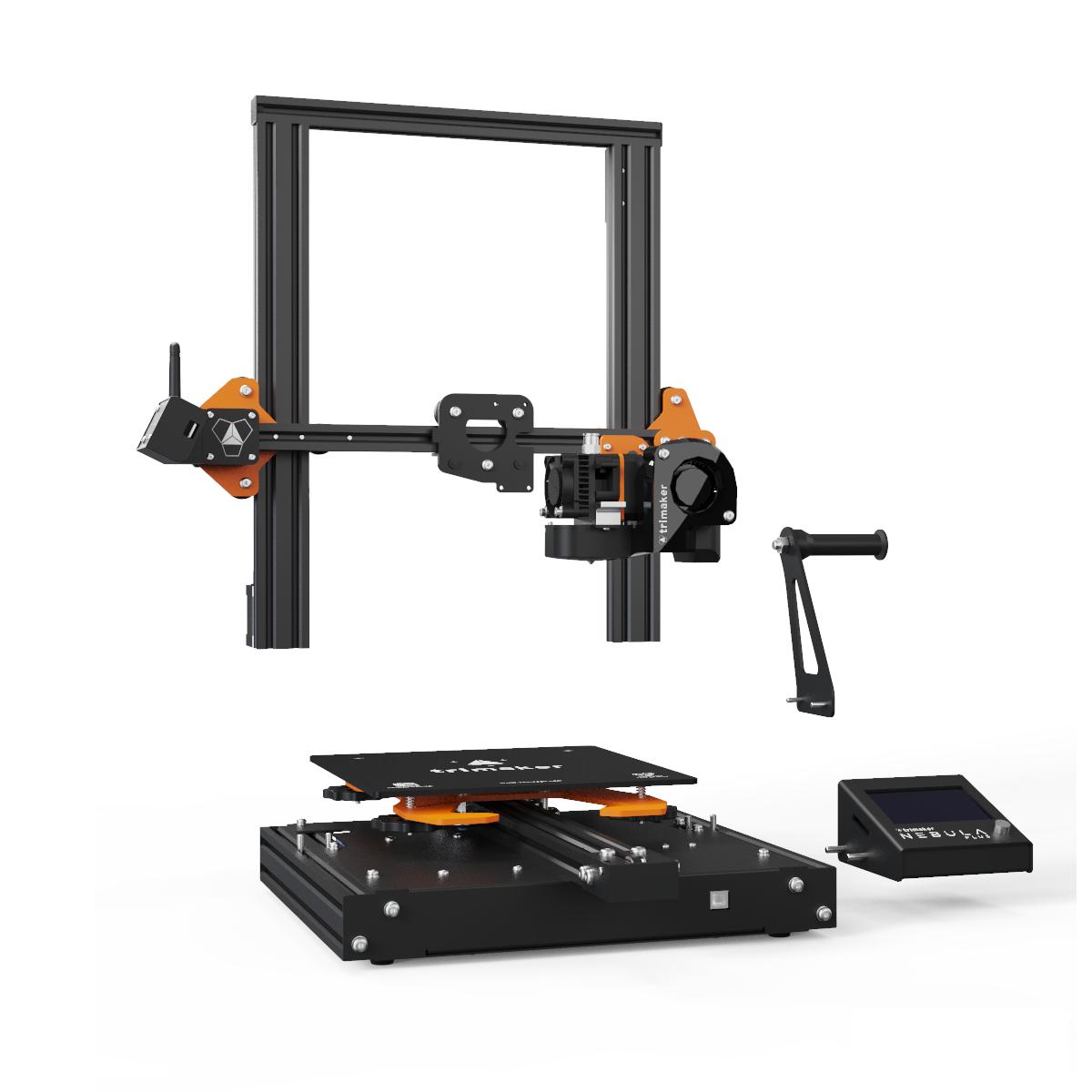 IMPRESORA 3D NEBULA CLOUD TRIMAKER CAMARA IMPRESION REMOTA - 3