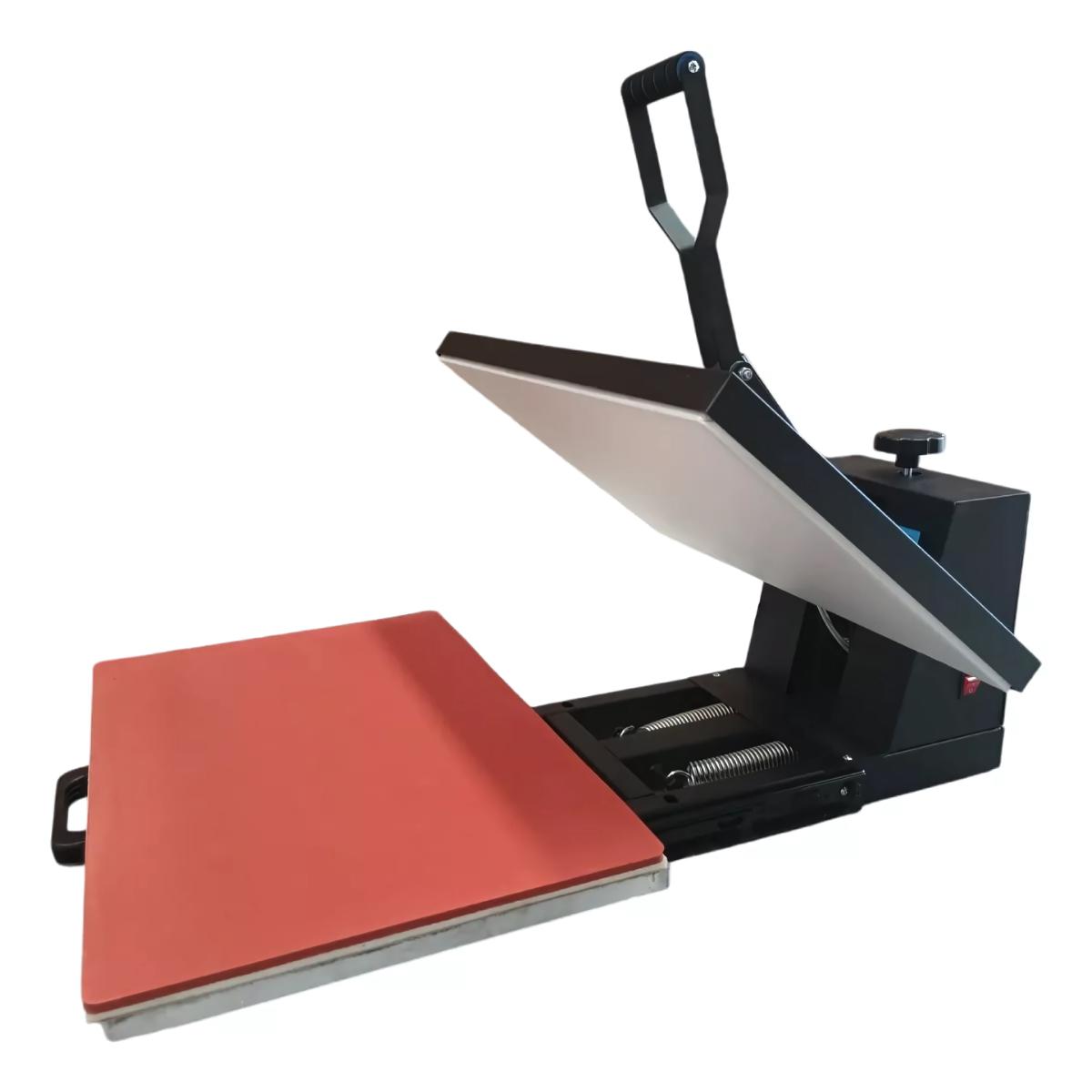 MAQUINA ESTAMPADORA SUBLIMADORA PLANA 40X60 BANDEJA DESLIZABLE POLERAS POLERONES - 3