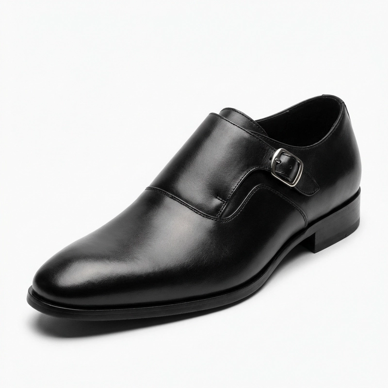 ZAPATO DE VESTIR NEGRO HOMBRE CON HEBILLA 7420 - 2