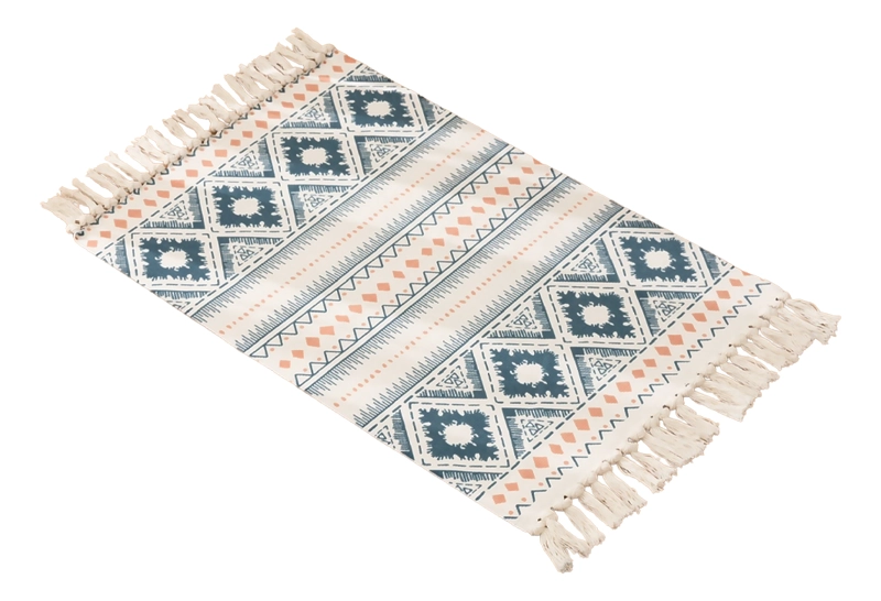 BAJADA DE CAMA LINO 60X90CM DISEÑO E TNICO COLORIDO 739 - 1