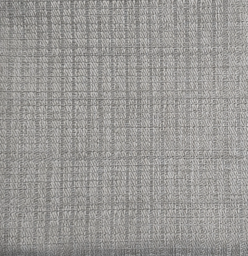 CORTINA OPACA GRIS DECORATIVA 2 PAÑOS FORRO NEGRO N°121 - 3