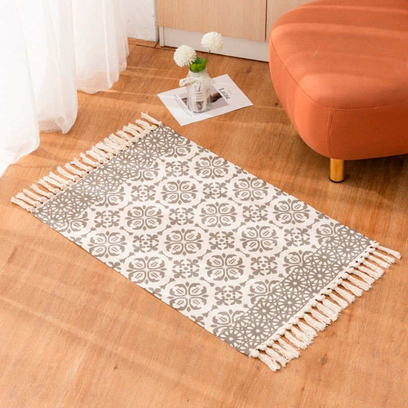 ALFOMBRA CLASICA 60X90CM LINO GRUESO PARA CAMA 736 - 1