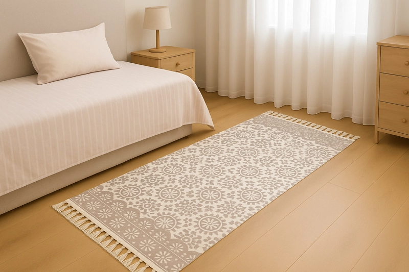 TAPETE LINO 60X130CM ESTILO CLASICO ELEGANTE 746 - 1