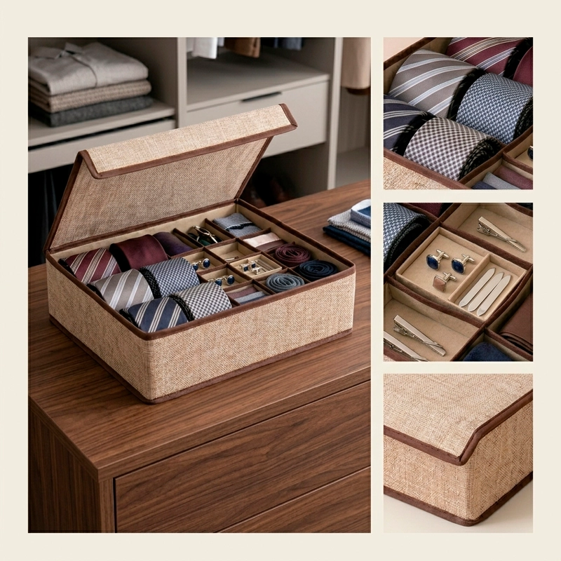 ORGANIZADOR MUJER ROPA, CALCETINES Y ACCESORIOS BEIGE 607 - 6