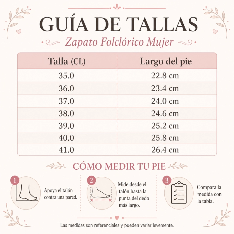 ZAPATO DE CUECA PARA MUJER CON HEBILLA ARMONIA 7292 - 6