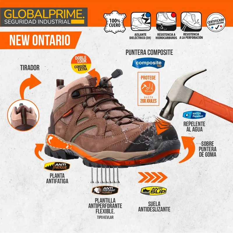 ZAPATILLA DE SEGURIDAD NEW ONTARIO - 4