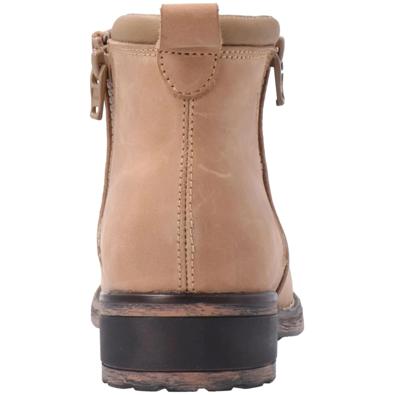BOTIN DE SEGURIDAD NICE BEIGE PUNTERA DE ACERO - 5