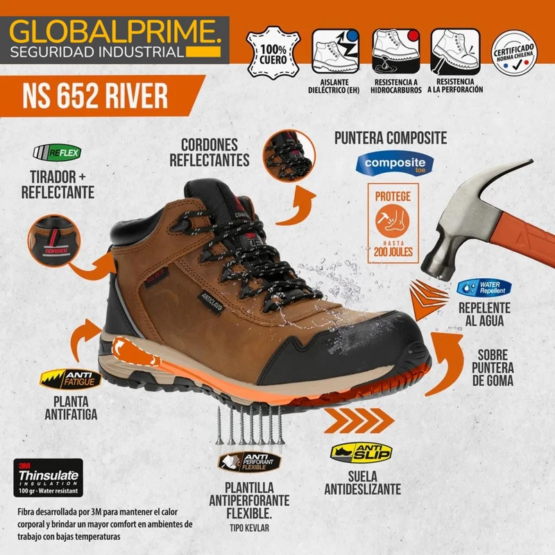 BOTIN DE SEGURIDAD RIVER NS-652 - 7
