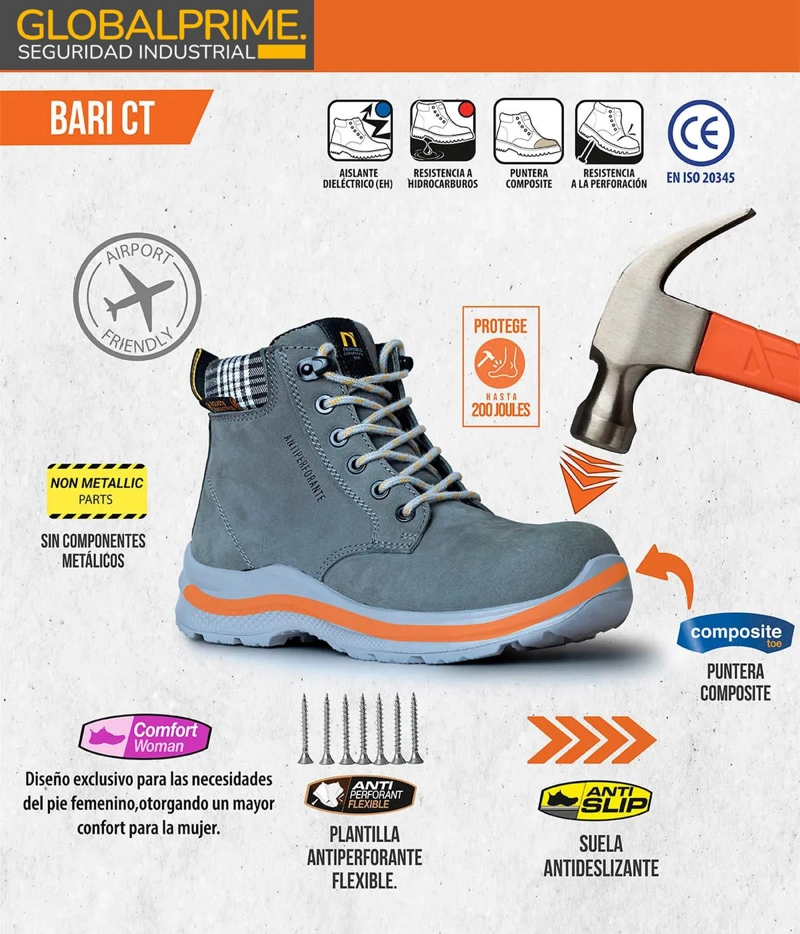 BOTIN DE SEGURIDAD BARI CT - 7