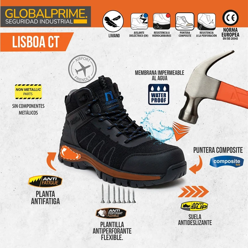 BOTIN DE SEGURIDAD LISBOA CT - 7