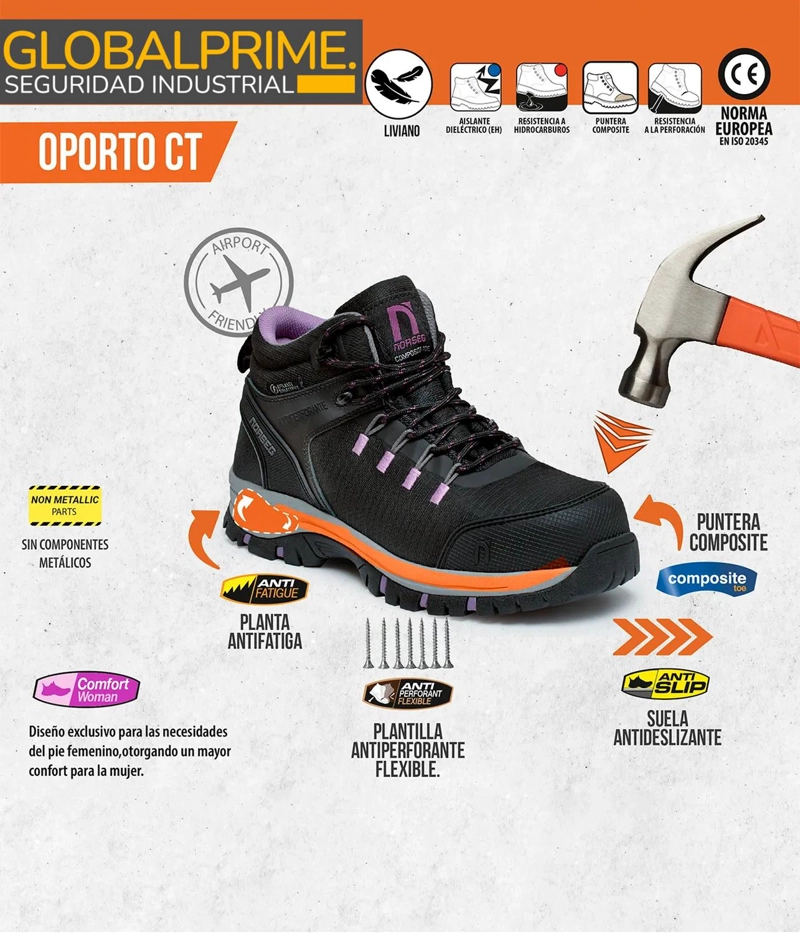 BOTIN DE SEGURIDAD OPORTO CT - 7
