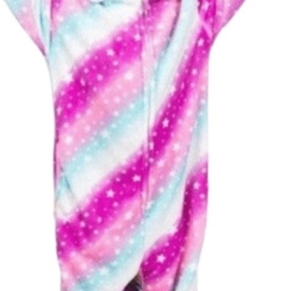 PIJAMA Y DISFRAZ ENTERITO POLAR NIÑA UNICORNIO ESTRELLA - 1