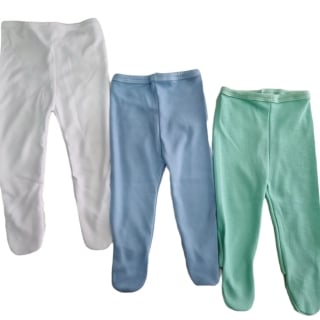 PACK 3 PANTYS BEBÉ DE ALGODÓN NIÑO - 1