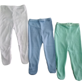 PACK 3 PANTYS BEBÉ DE ALGODÓN NIÑO - 1
