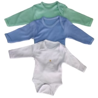 PACK 3 BODYS BEBÉ NIÑO 100% ALGODÓN - 1