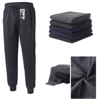 PACK 3 PANTALONES BUZO HOMBRE SIN POLAR. CON PUÑO DEPORTIVO - 1