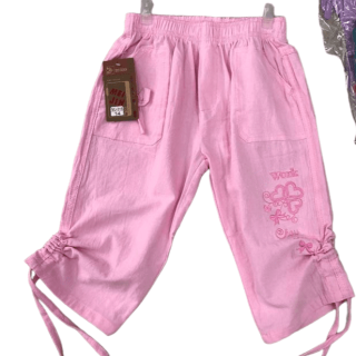 PACK 3 PANTALONES NIÑA TIPO PESCADOR - 1