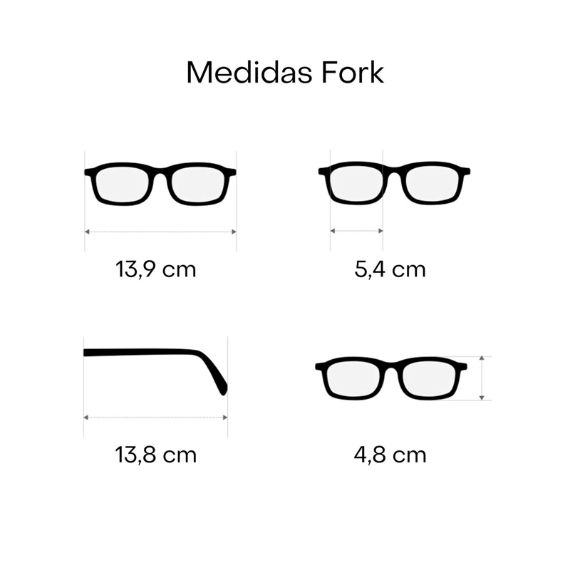 LENTES SOL RECKLESS FORK SHADOW PROTECCIÓN UV 400 - 5