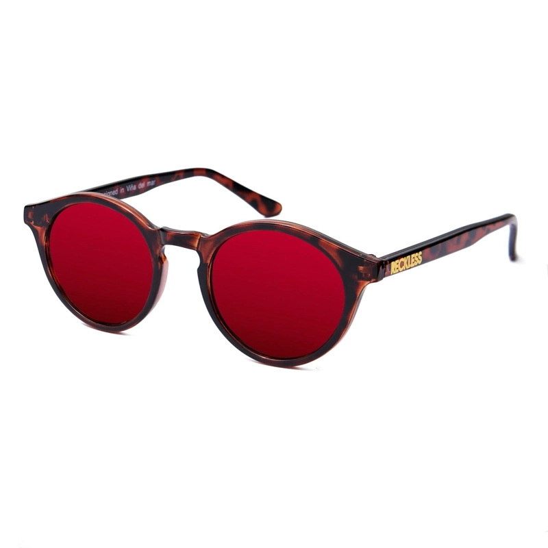LENTES SOL RECKLESS CUJAS TORTOISE/RED PROTECCIÓN UV 400 - 2