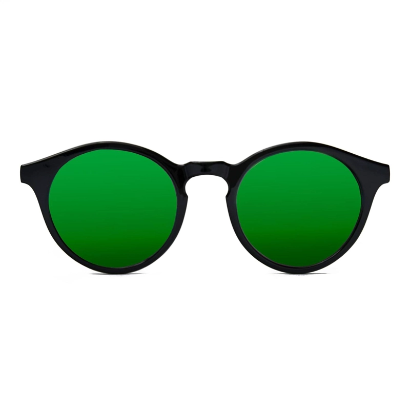 LENTES SOL RECKLESS CUJAS NEGRO VERDE PROTECCIÓN UV 400 - 1