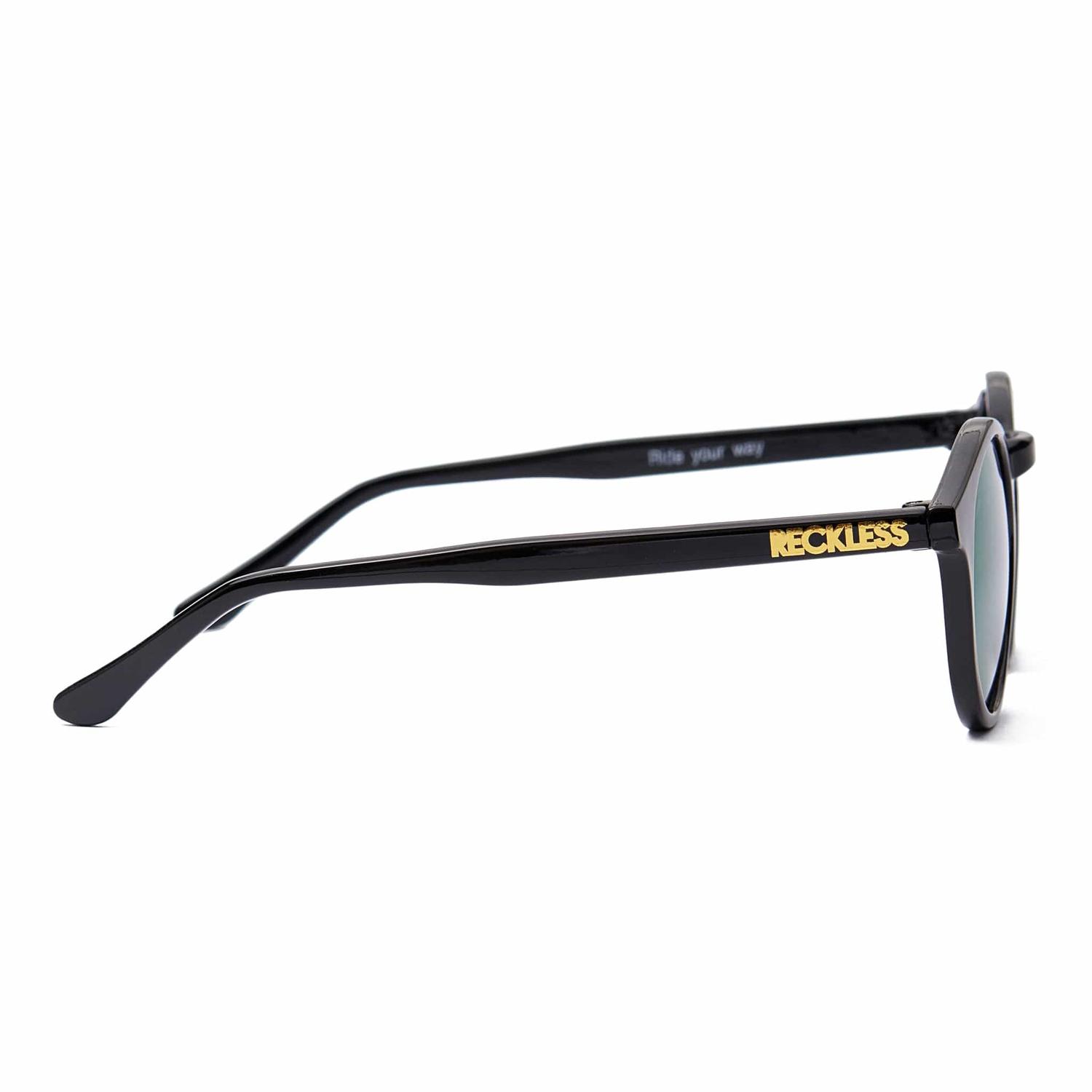 LENTES SOL RECKLESS NUEVO CUJAS NEGRO PÚRPURA PROTECCIÓN UV 400 - 3