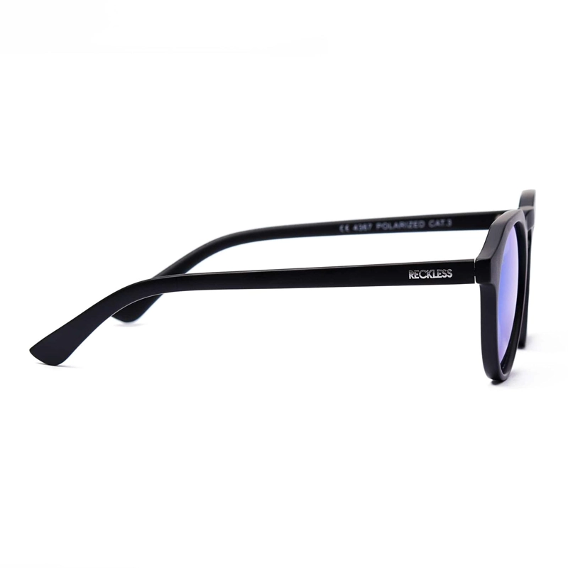 LENTES SOL RECKLESS STONE NEGRO AZUL PROTECCIÓN UV 400 - 3