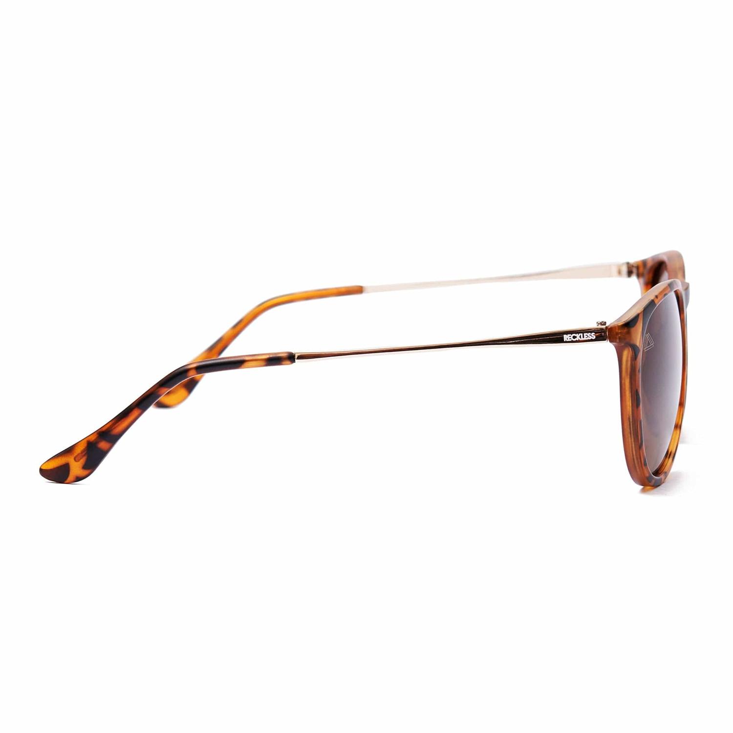 LENTES SOL RECKLESS WOLF TORTOISE GOLD PROTECCIÓN UV 400 - 3