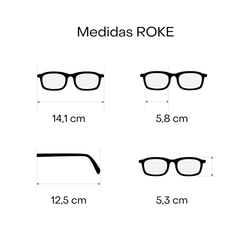 LENTES SOL RECKLESS ROKE MATTE PROTECCIÓN UV 400 - 6