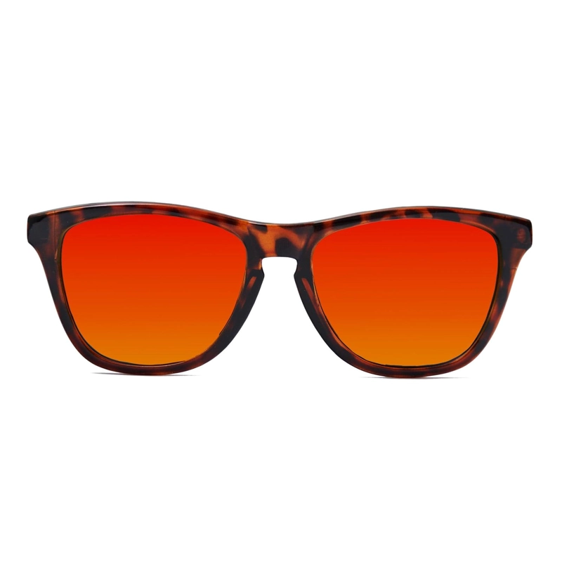 LENTES SOL RECKLESS FORK V2 TORTOISE/RED PROTECCIÓN UV 400 - 1