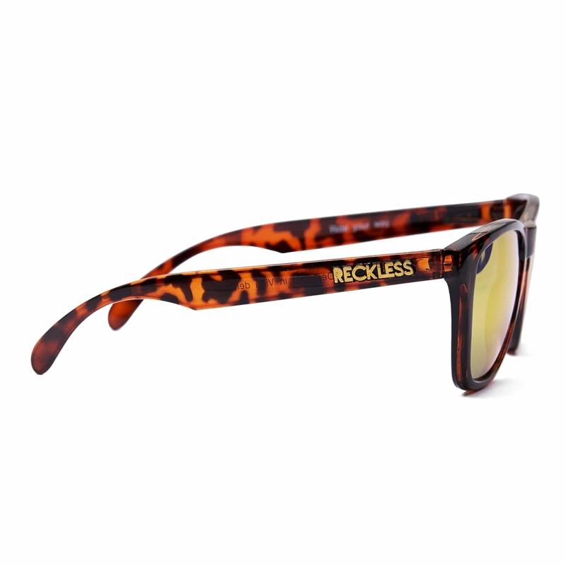 LENTES SOL RECKLESS FORK V2 TORTOISE/RED PROTECCIÓN UV 400 - 3
