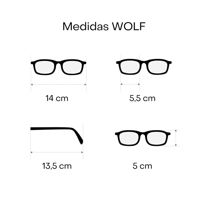LENTES SOL RECKLESS WOLF BLUE PROTECCIÓN UV 400 - 5