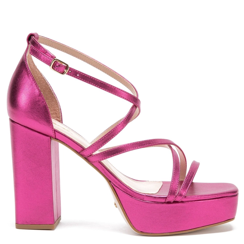 GACEL SANDALIA DE CUERO MUJER GACEL ROSADO BLAKE