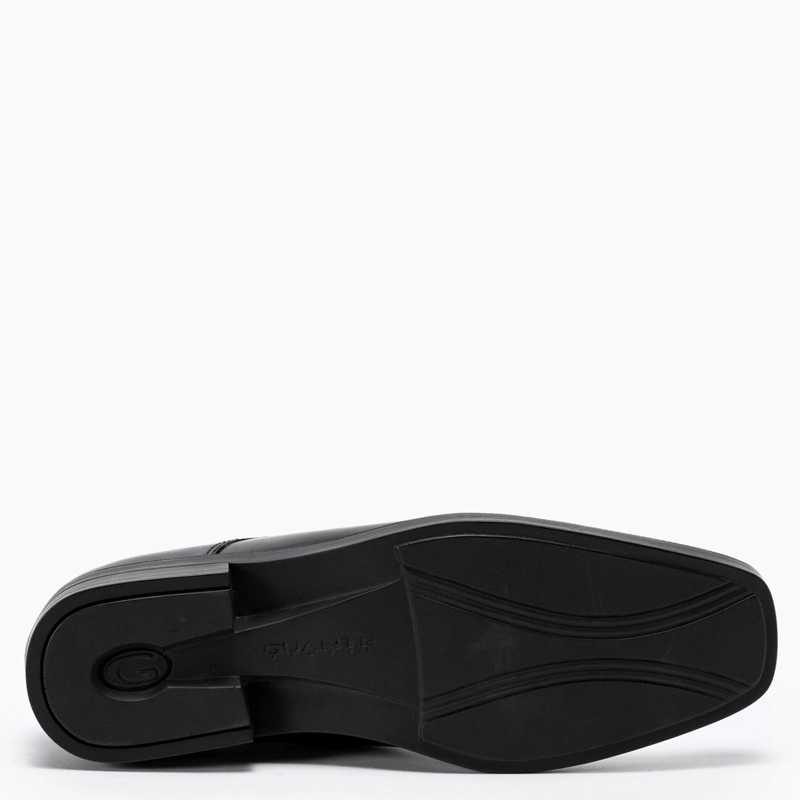 ZAPATO DE CUERO HOMBRE GUANTE NEGRO FIRENZE 0030714 - 2